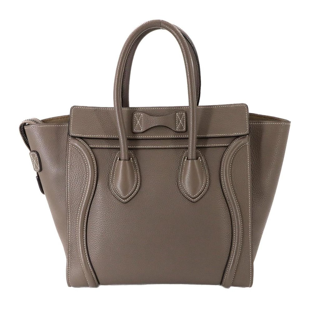 CELINE Brown Leather Bag - Picture 3 of 10